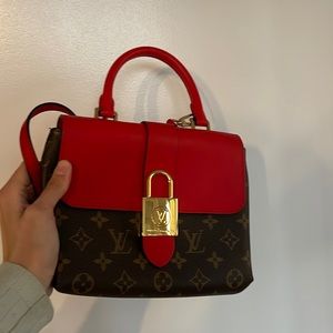 Louis Vuitton red bag